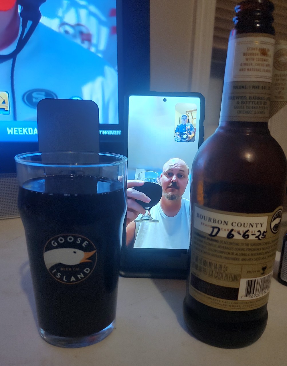 Bourbon County Brand Macaroon Stout (2024), Goose Island Beer Company (AB-InBev)