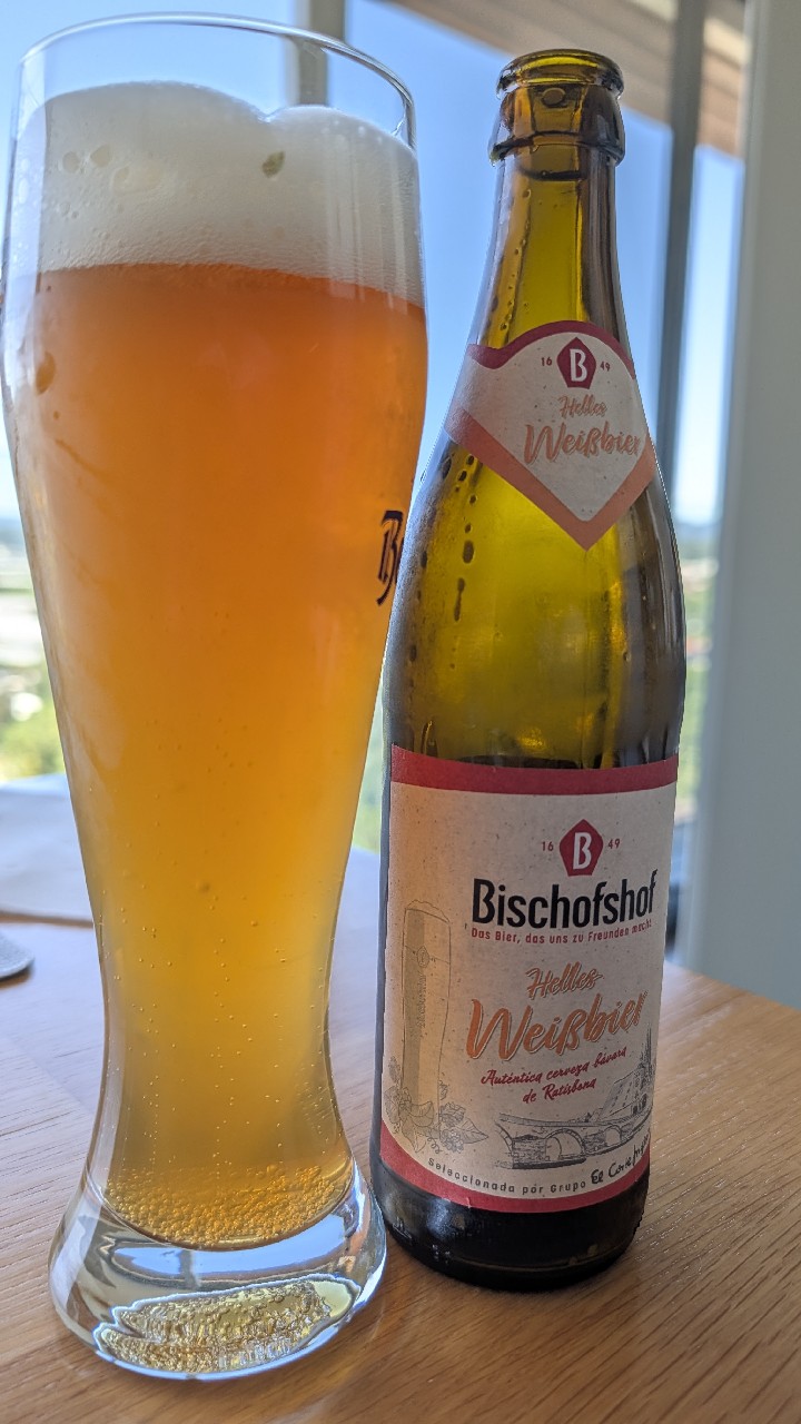 Bischofshof Hefe-Weissbier Hell, Brauerei Bischofshof