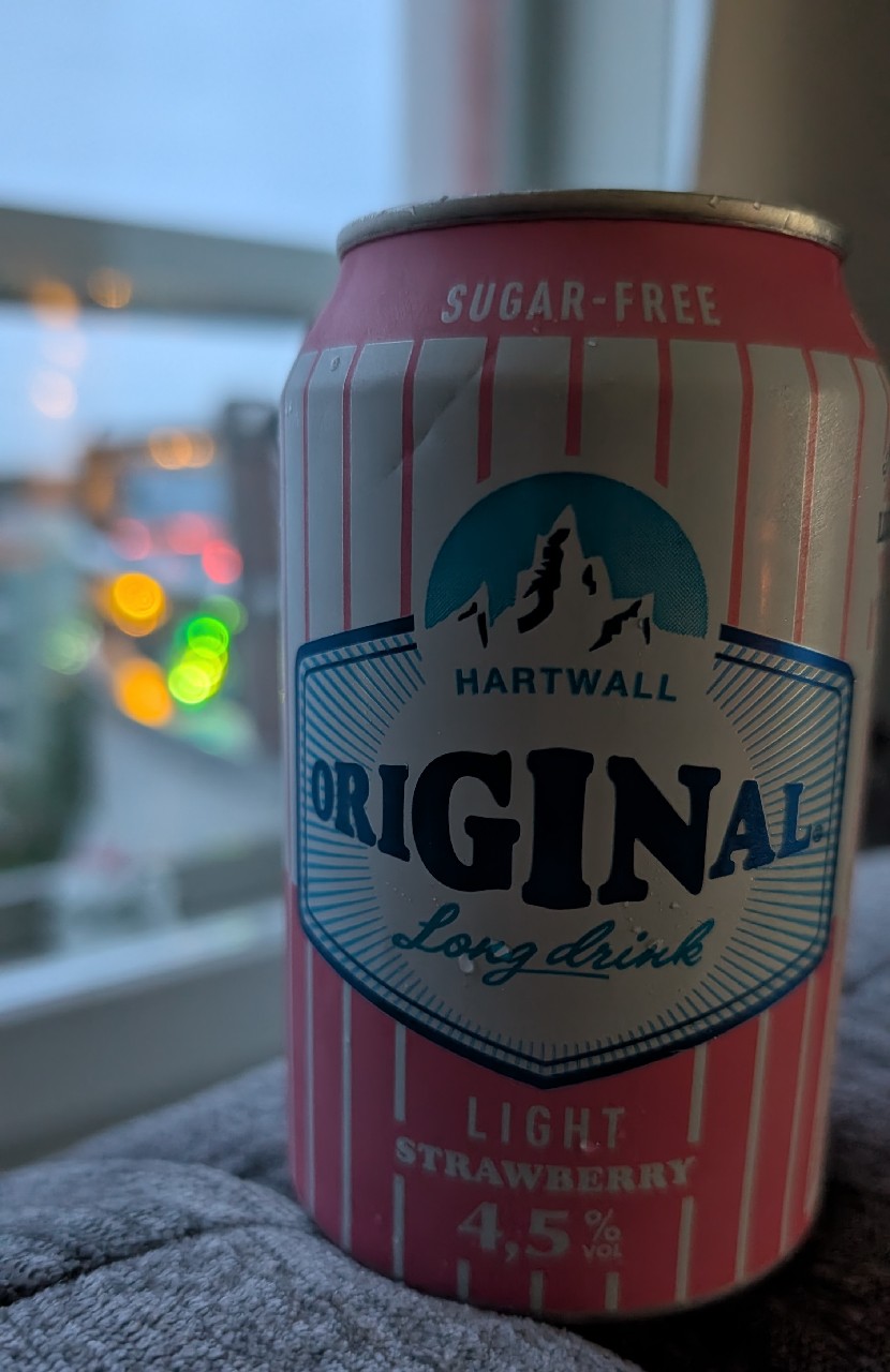 Original Long Drink Strawberry Light, Finland