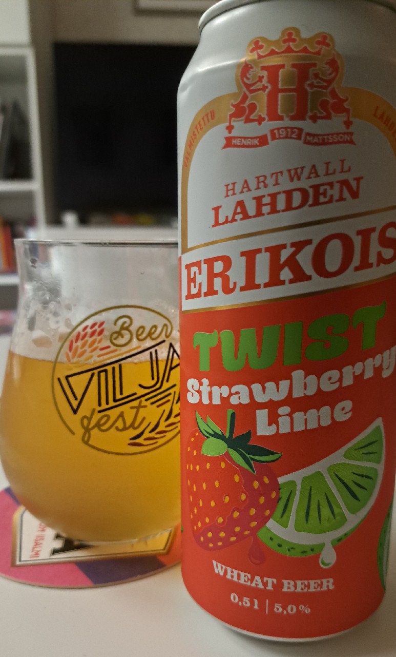 Lahden Erikois Twist Strawberry Lime, Finland