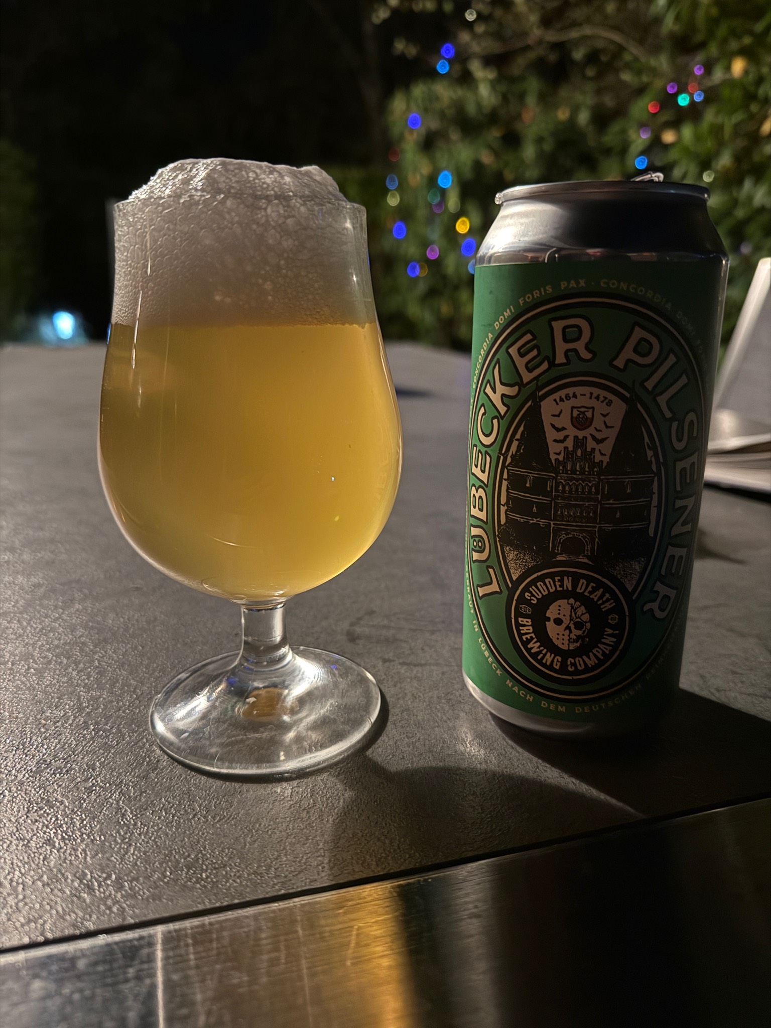 Lübecker Pilsener, Sudden Death Brewing Co.