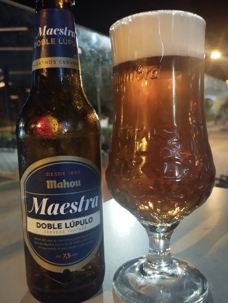 Mahou Maestra Cerveza Tostada / Doble Lúpulo, Mahou (Grupo Mahou-San Miguel)