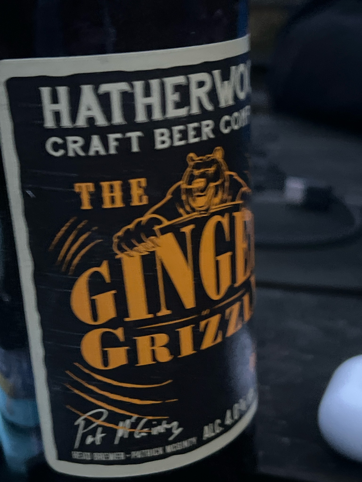 Hatherwood Craft Beer Company The Ginger Grizzly No 6, Lidl Stores UK