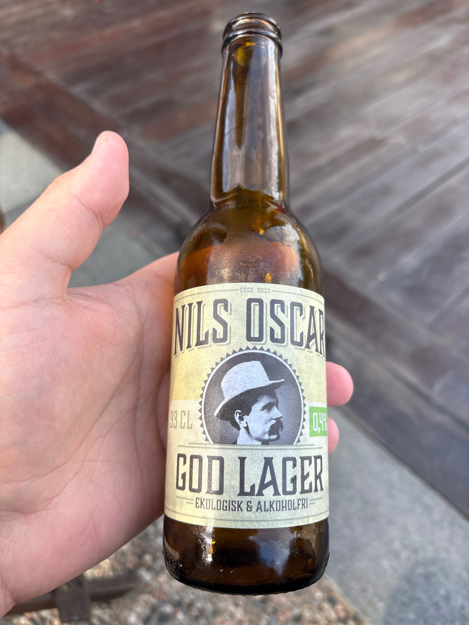 Nils oscar Lager Alkoholfri, Nils Oscar