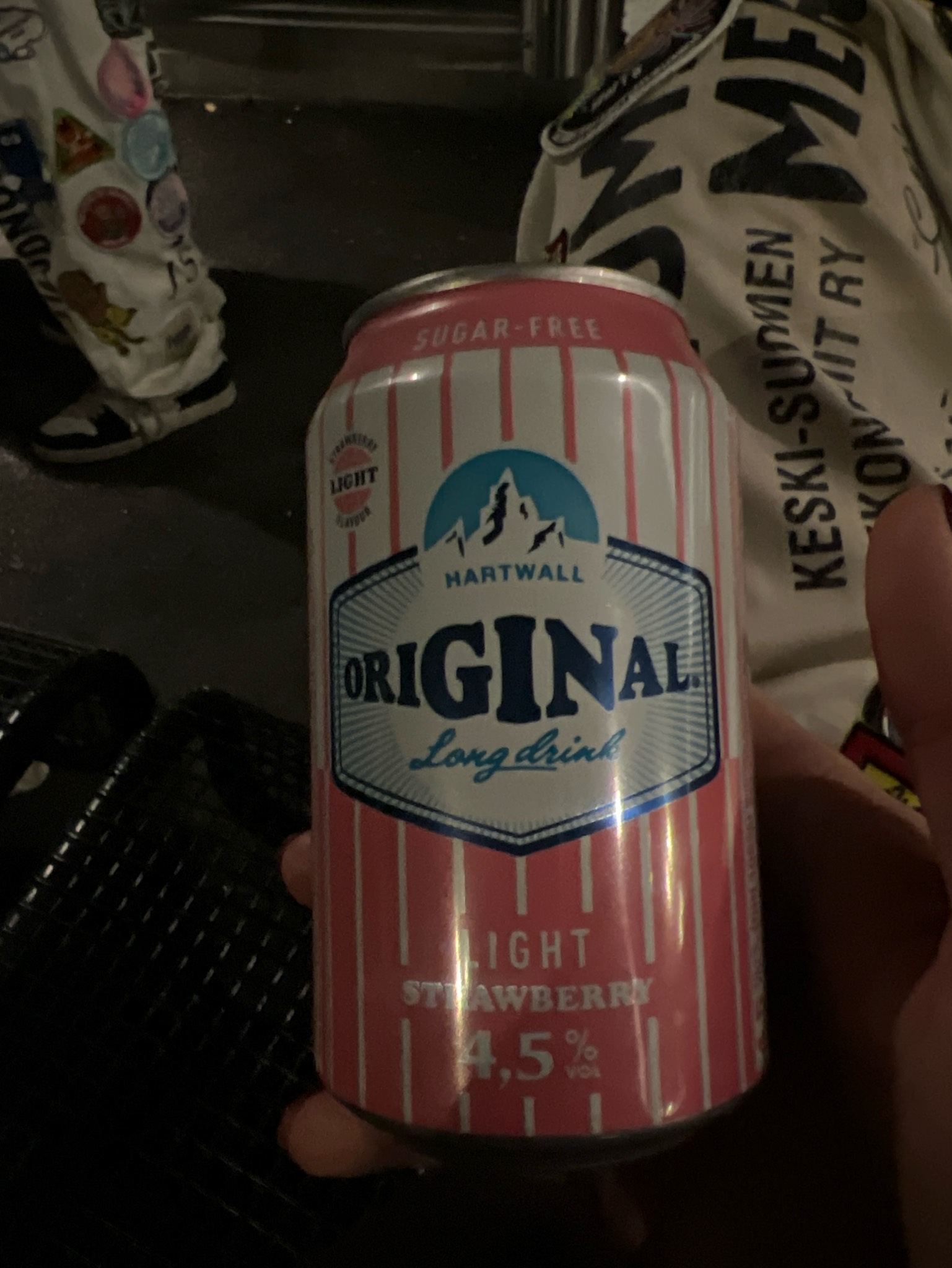 Original Long Drink Strawberry Light, Finland