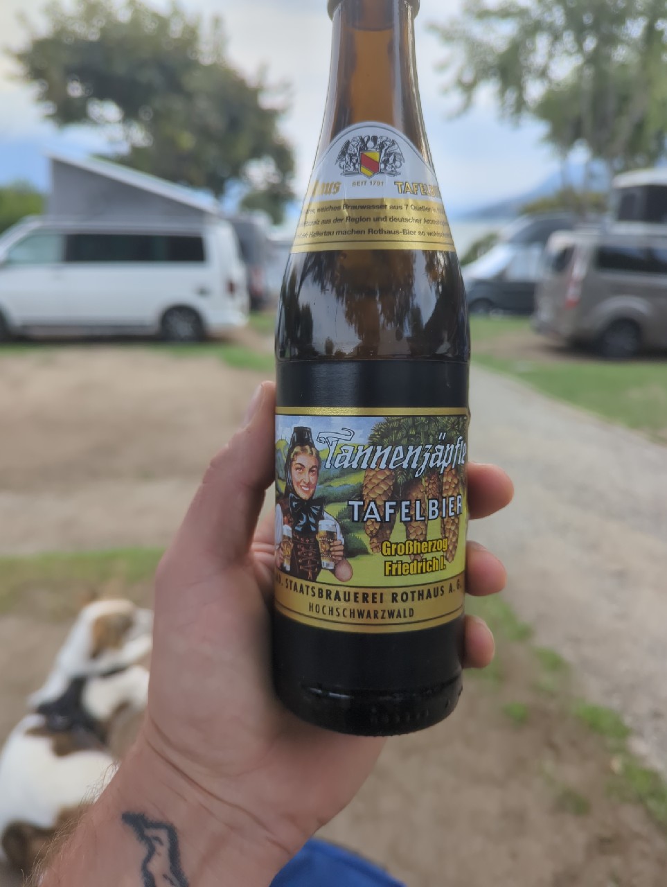 Tannenzäpfle Tafelbier, Badische Staatsbrauerei Rothaus