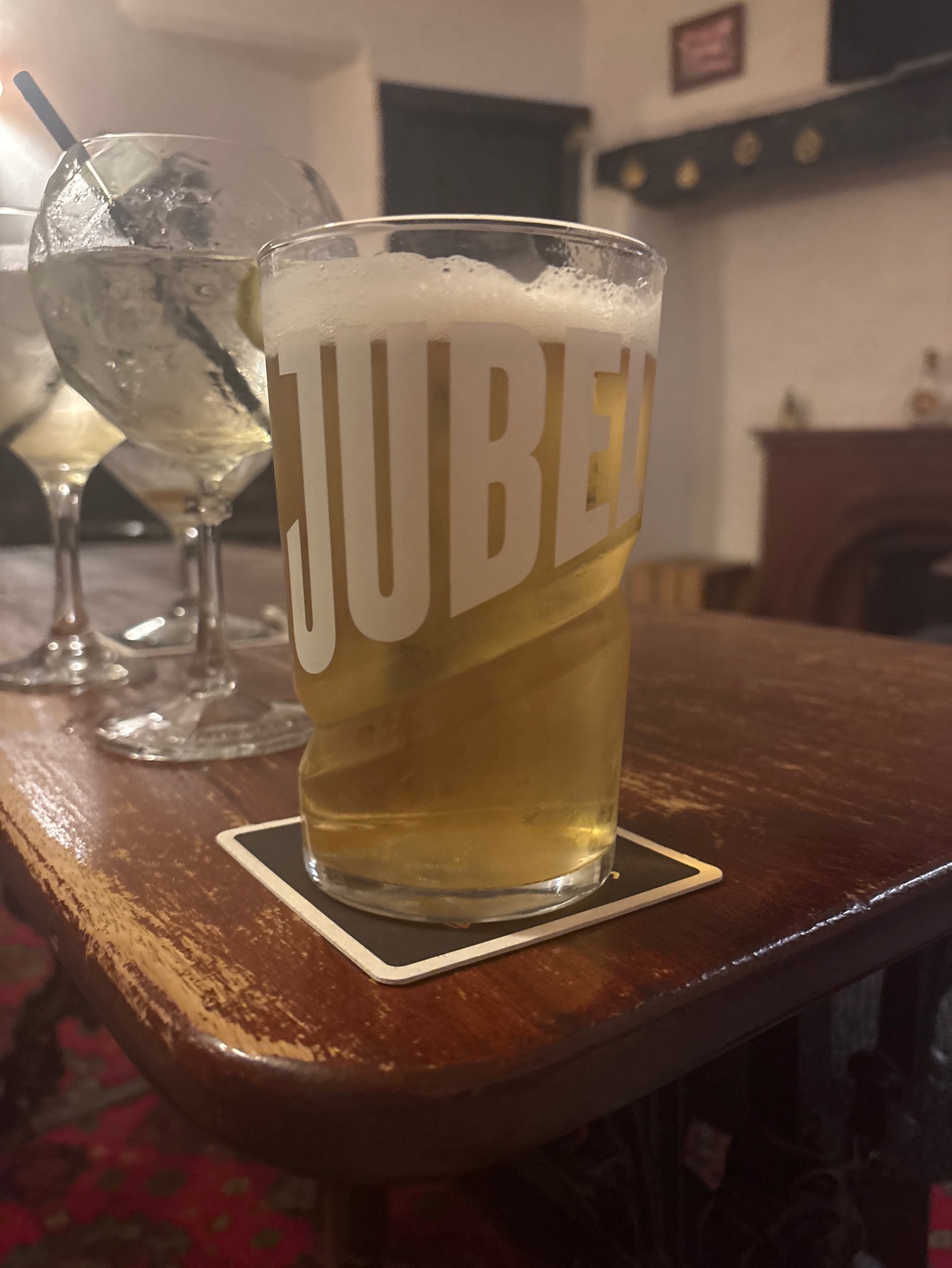Beer Cut With Peach, Jubel Beer