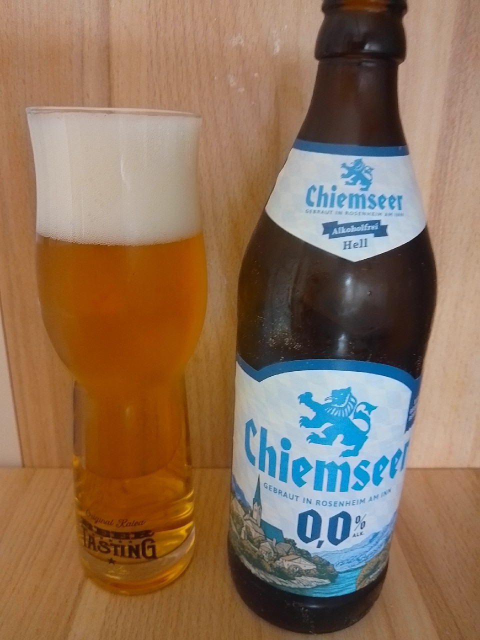 Chiemseer hell alkoholfrei, Auerbräu Rosenheimer Spezialitätenbrauerei (Paulaner Brauerei)