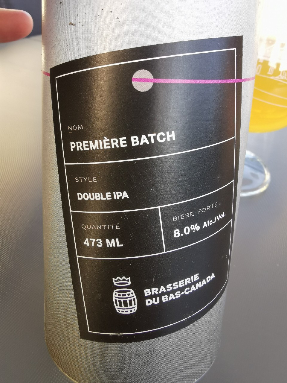 Première Batch, Brasserie du Bas-Canada