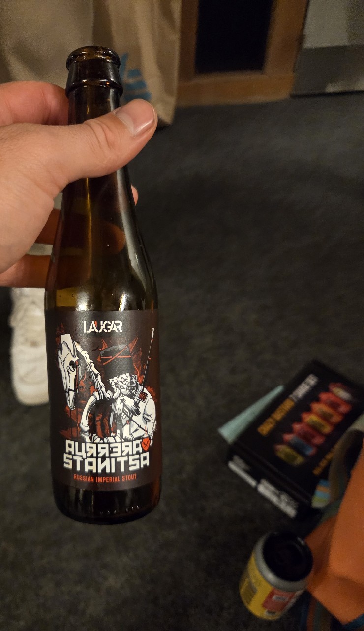Aurrera Stánitsa Bourbon Whiskey Barrel Aged, Laugar Brewery
