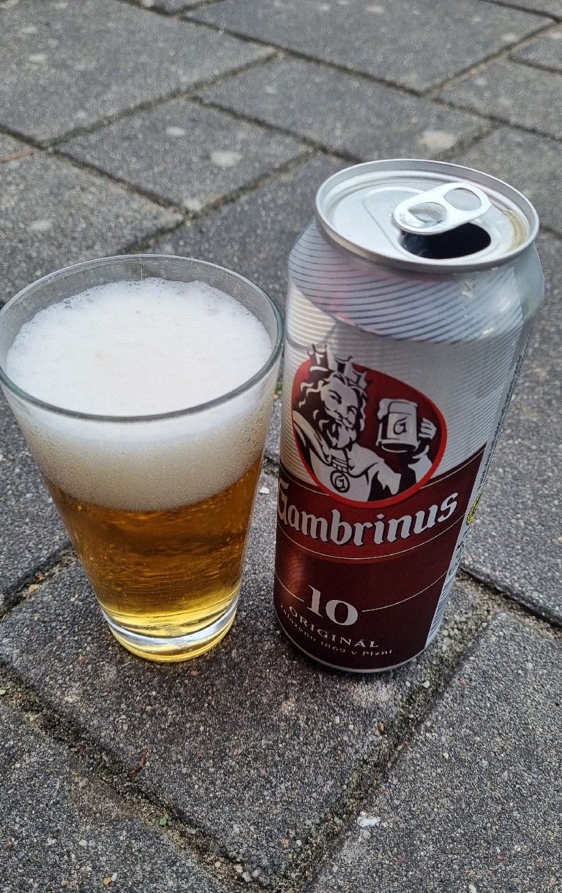 Gambrinus Originál 10, Plzeňský Prazdroj (Asahi Breweries)