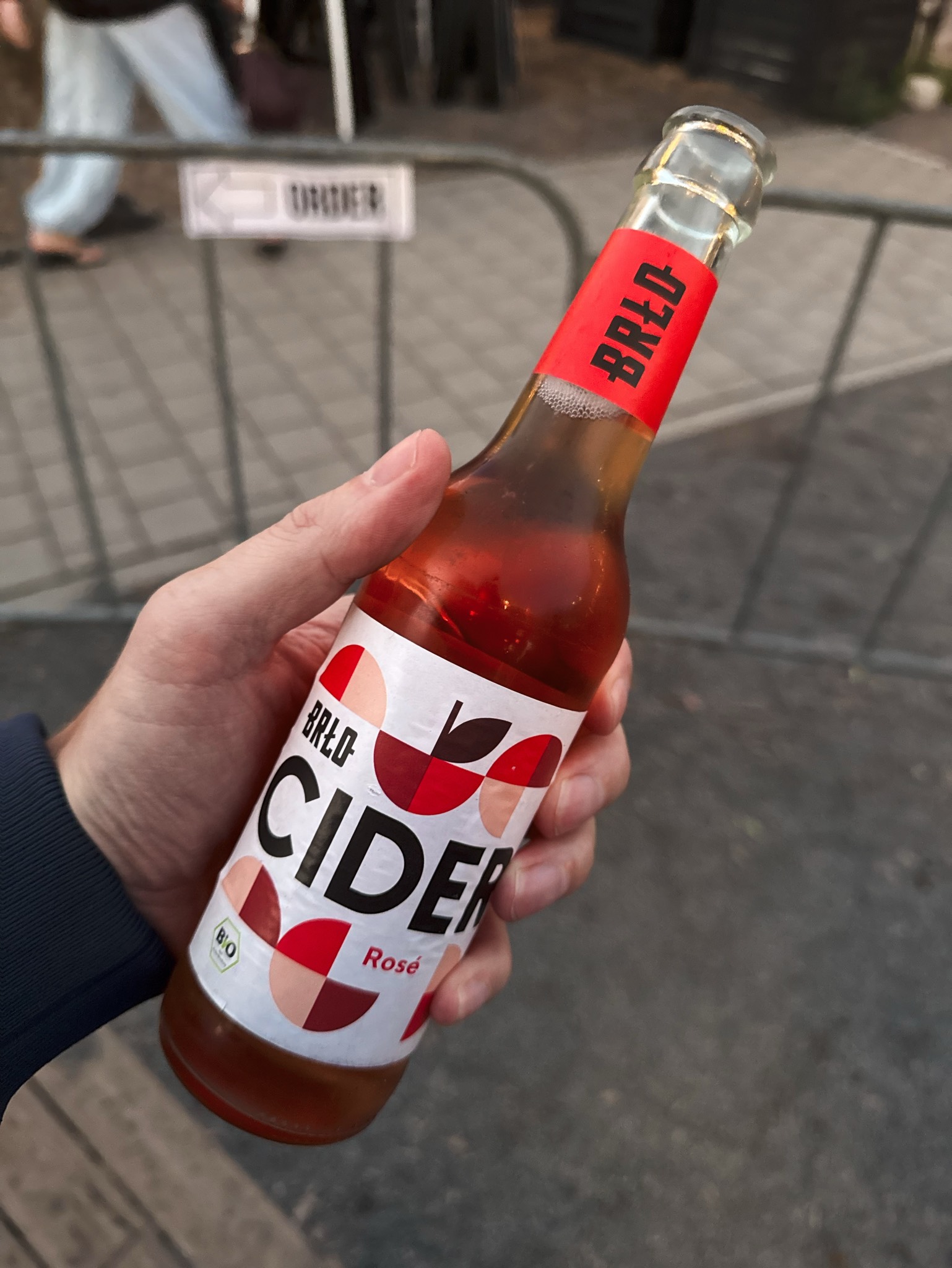 Brlo cider Rosé, BRLO