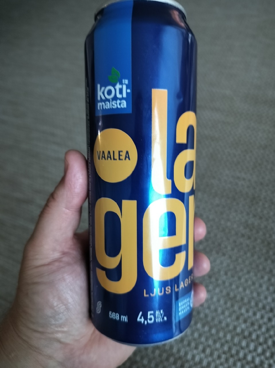 Kotimaista Vaalea Lager, Finland