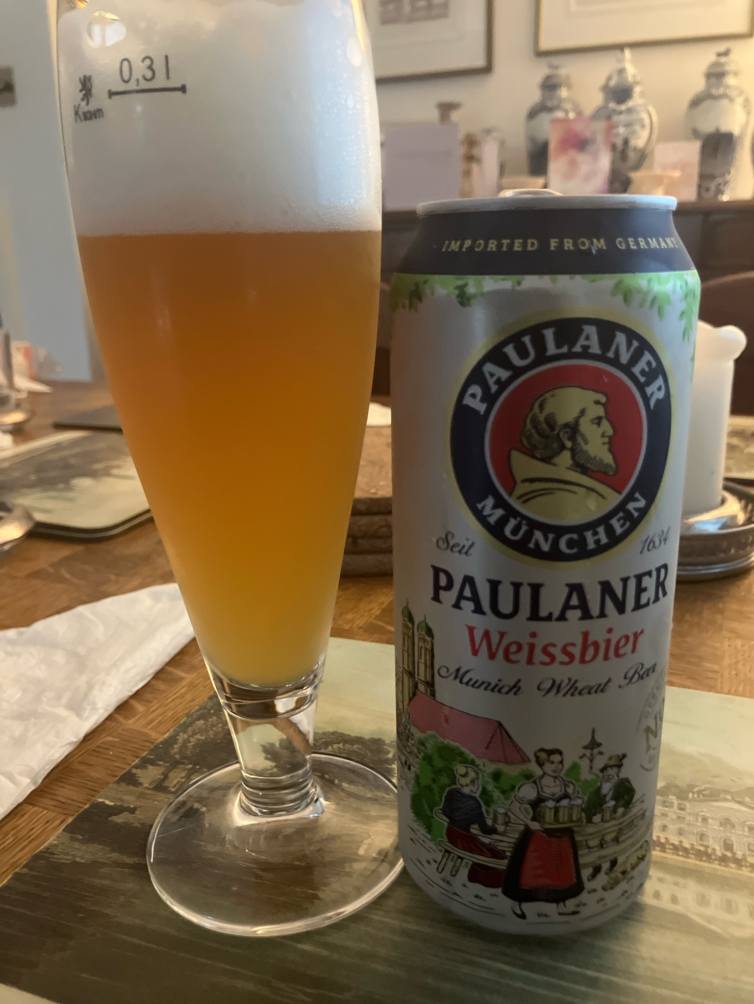Paulaner Hefe-Weißbier Naturtrüb / Weissbier / Hefe-Weizen, Germany