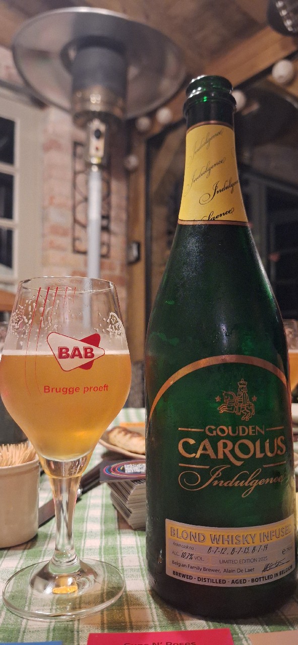 Gouden idulgence whiskey infused 2025, Brouwerij Het Anker