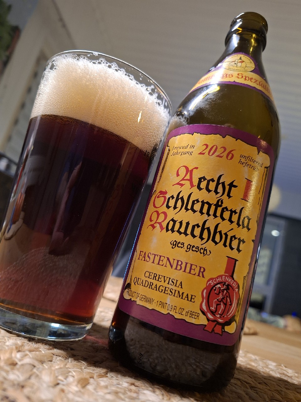 Aecht Schlenkerla Rauchbier Fastenbier, Schlenkerla ("Heller-Bräu" Trum)