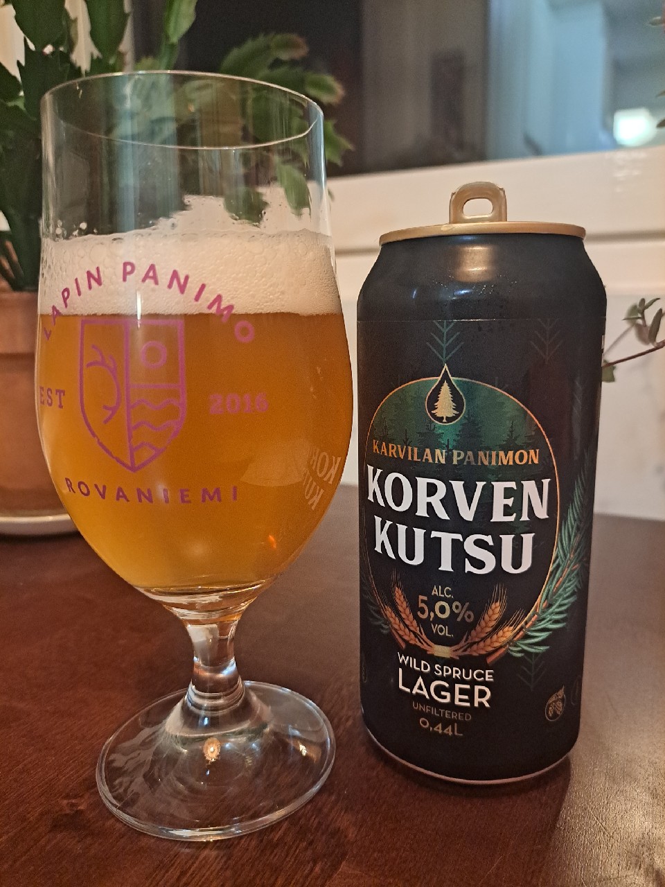Korven Kutsu Wild Spruce Lager, Karvilan Panimo