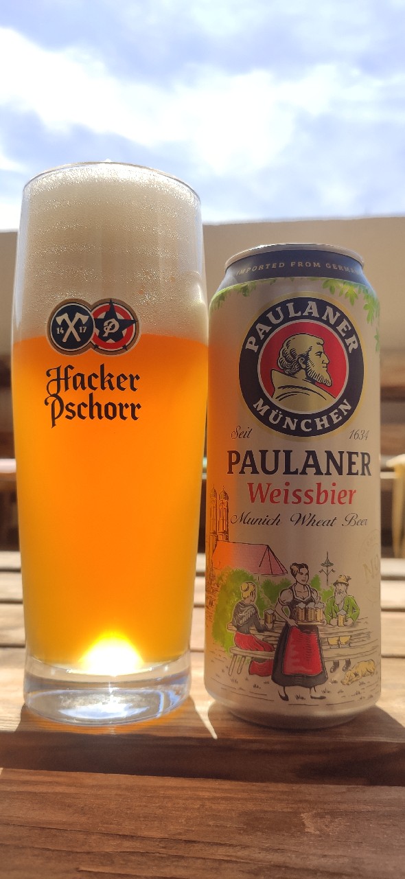 Paulaner Hefe-Weißbier Naturtrüb / Weissbier / Hefe-Weizen, Germany