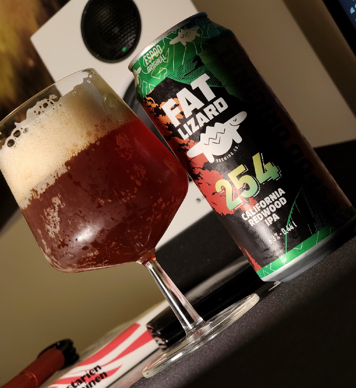 254 California Redwood IPA, Fat Lizard Brewing Co.