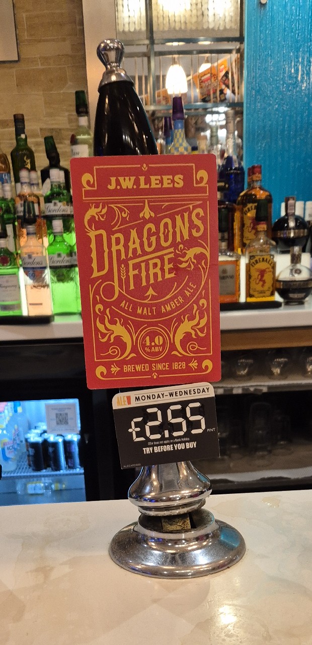 Dragon's Fire, J.W. Lees Brewery