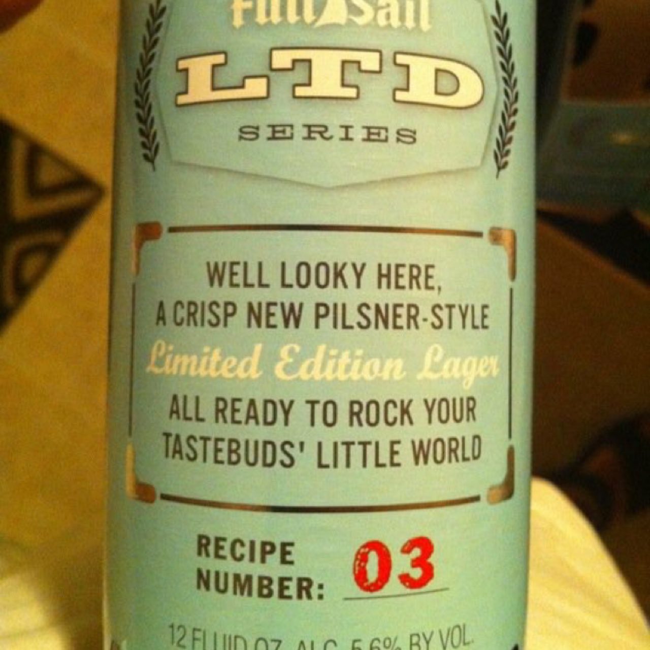 LTD Series Limited Edition Lager, United States