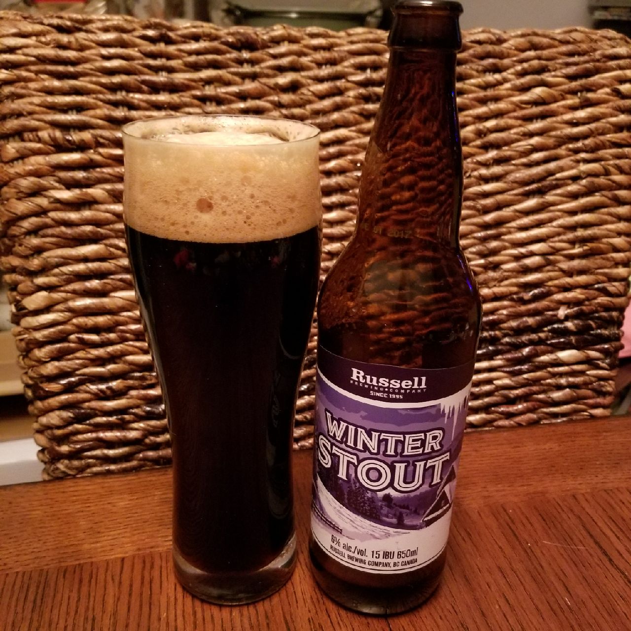 Winter Stout, Canada