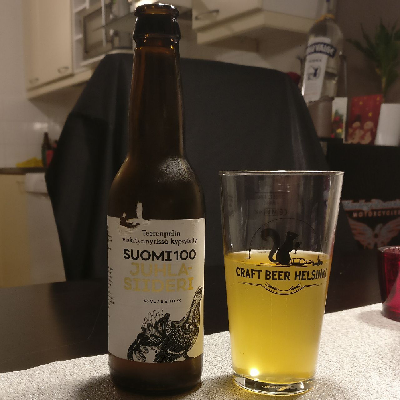 Suomi 100 Juhlasiideri, Finland