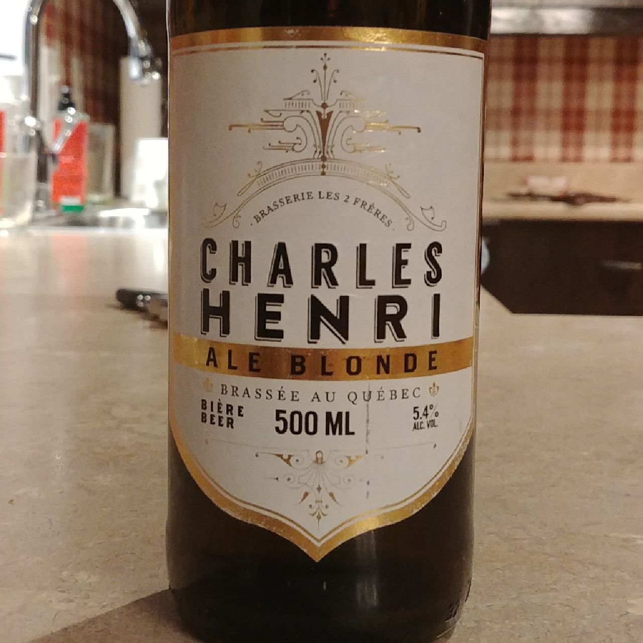 Charles Henri Ale Blonde, Canada