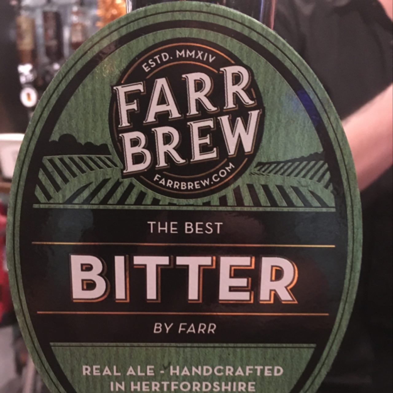 The Best Bitter By Farr, England