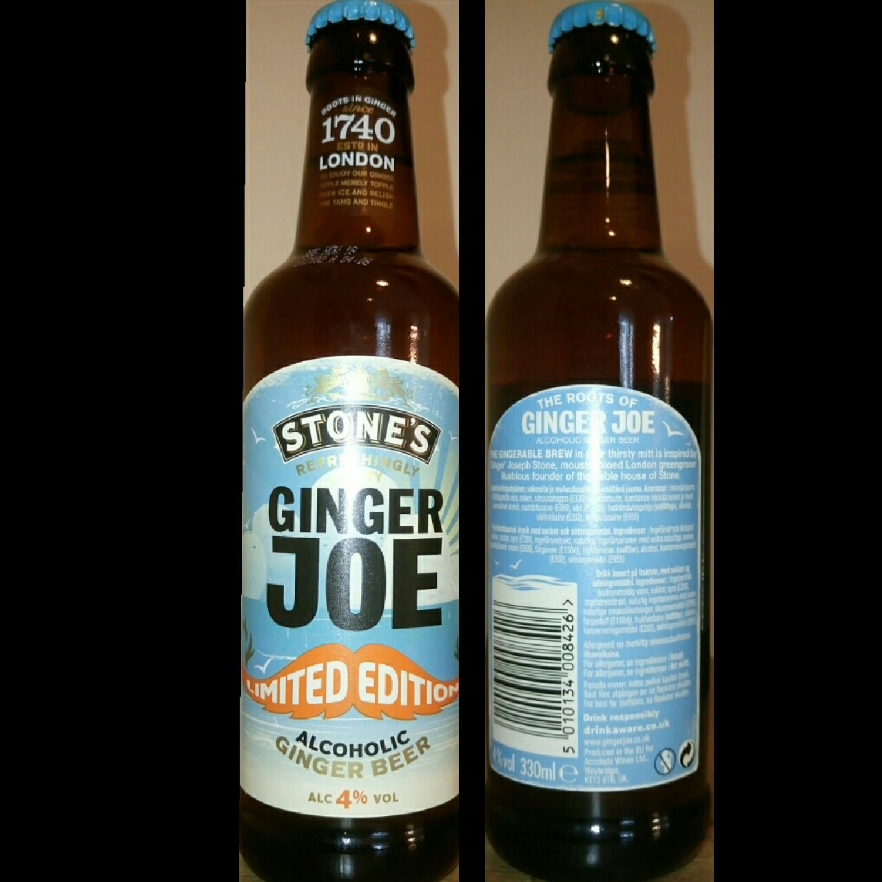 Ginger Joe Limited Edition, England