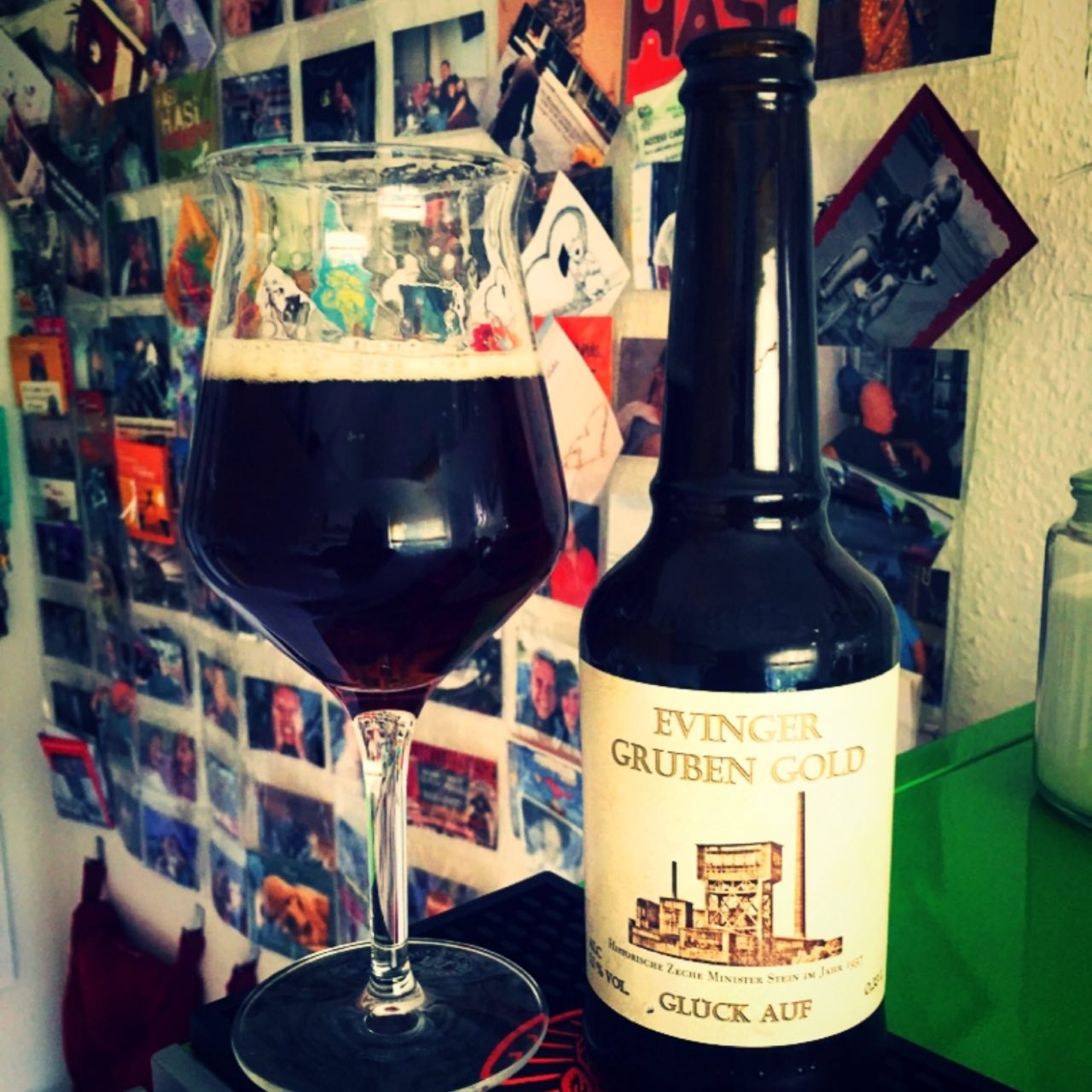 Evinger Gruben Gold - Glück Auf, Germany
