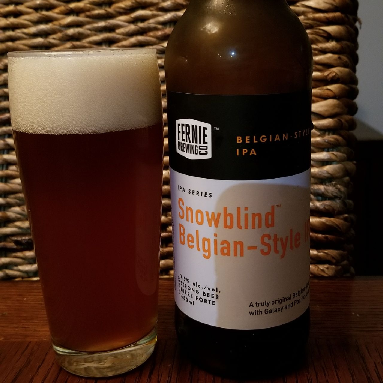 Snowblind Belgian IPA, Canada