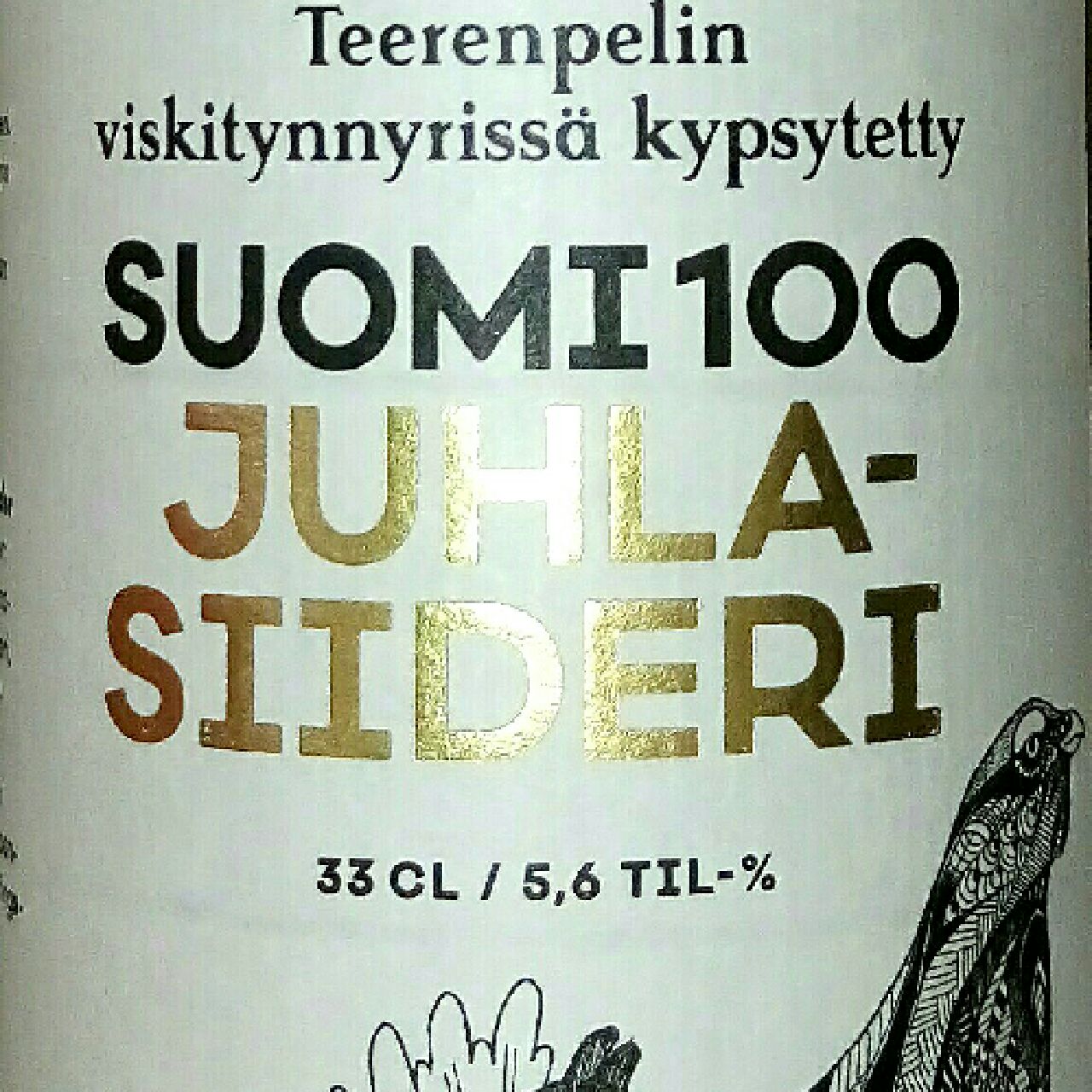 Suomi 100 Juhlasiideri, Finland