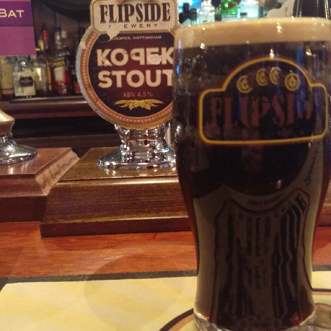 Kopek Stout, Flipside Brewery