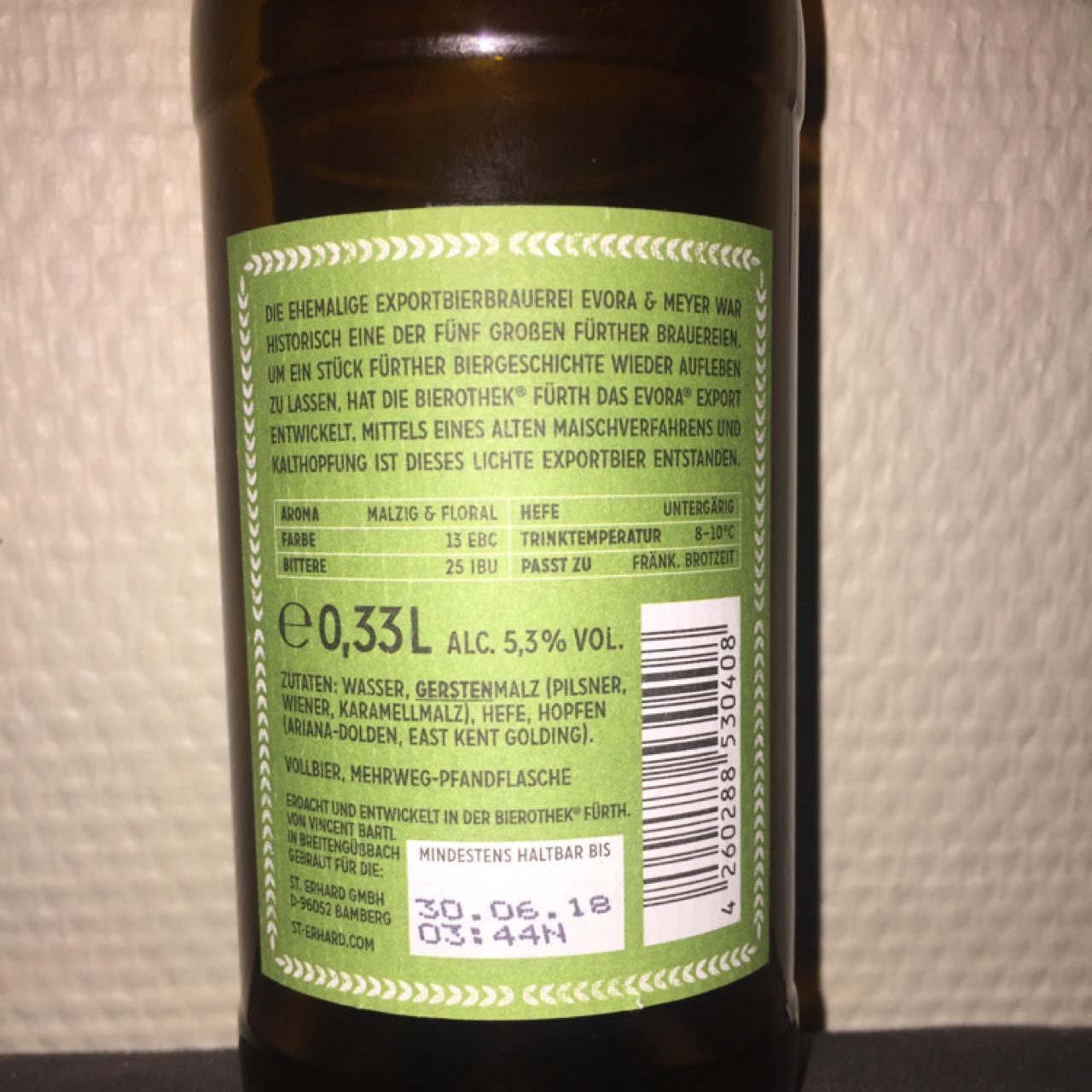 Evora Export, Germany