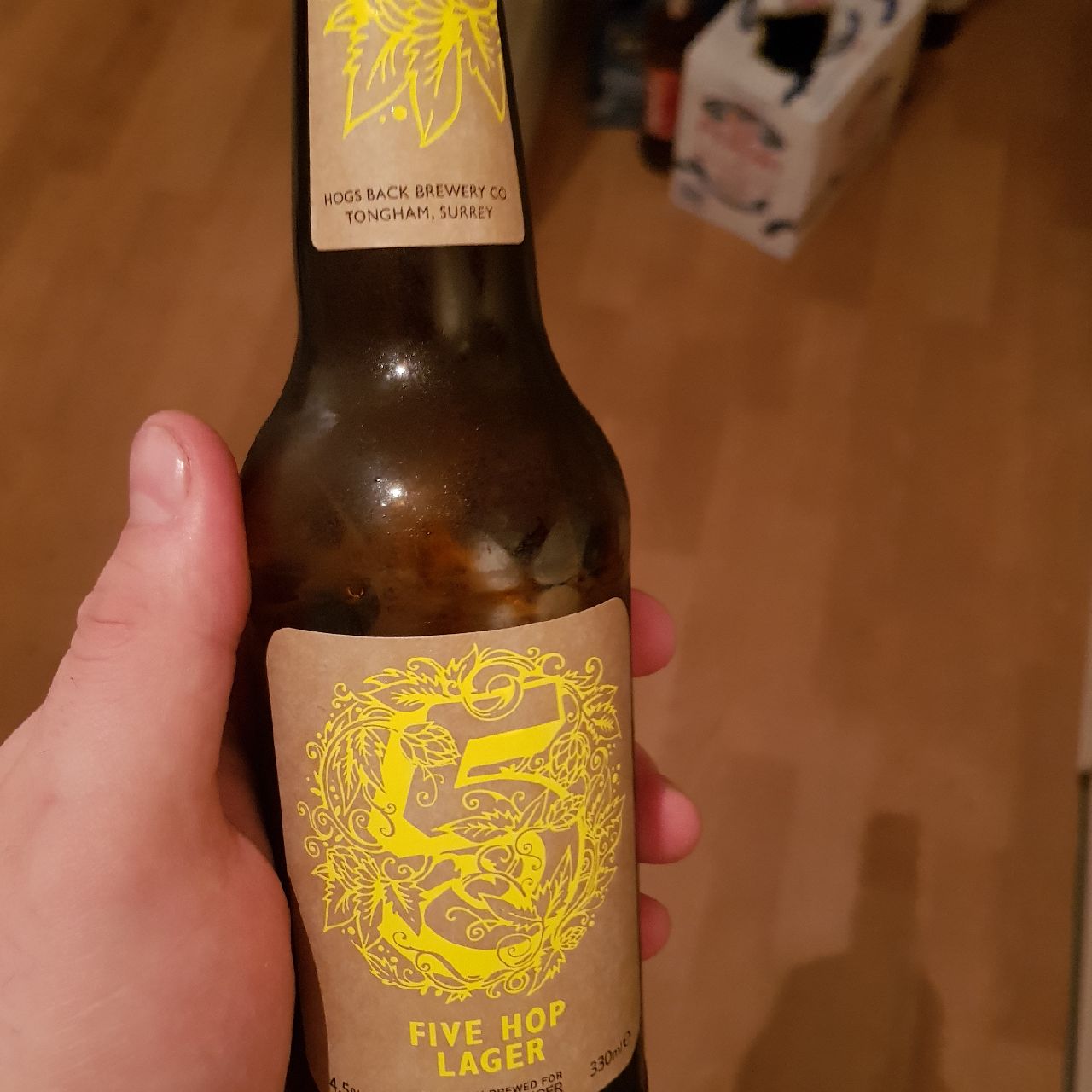 Five Hop Lager, England