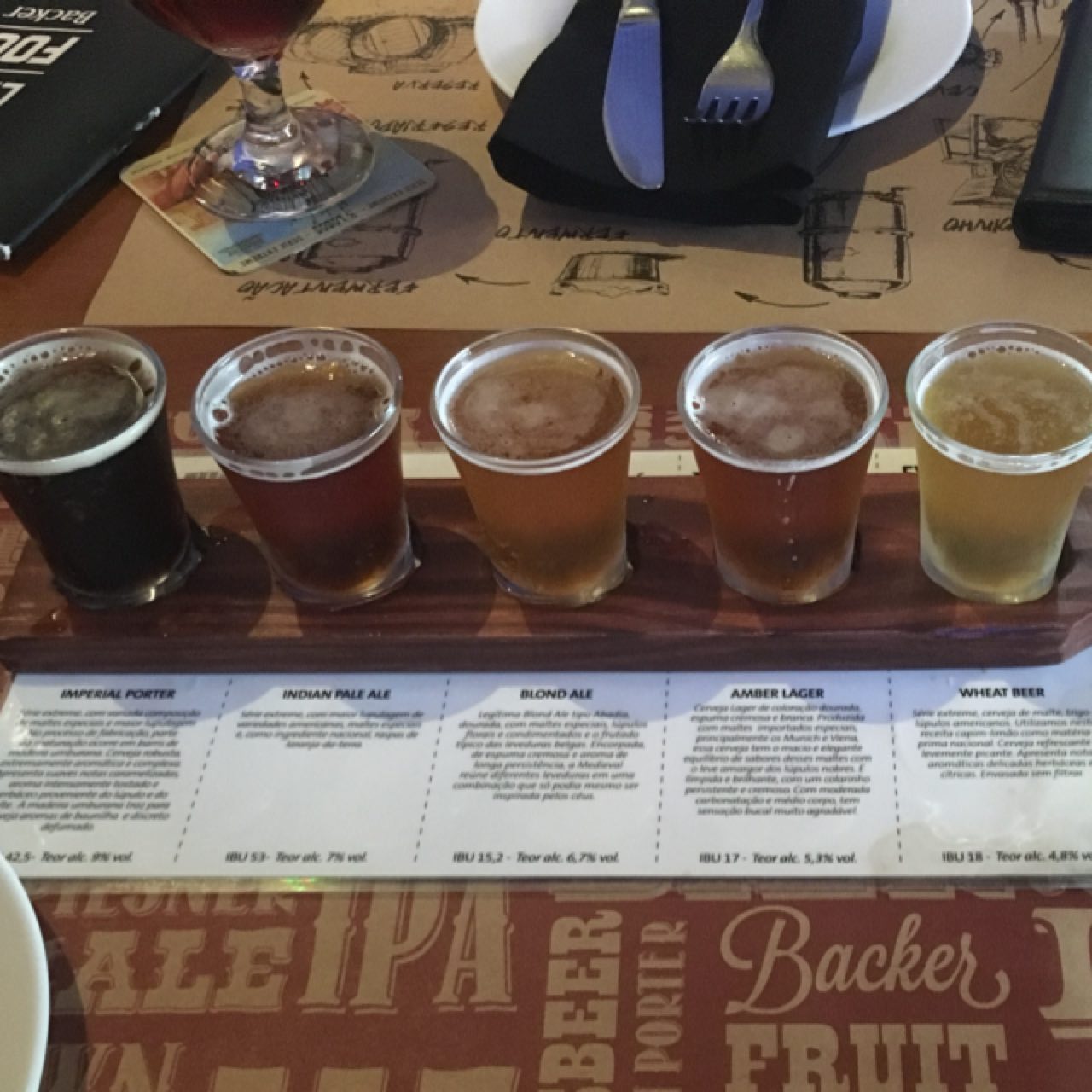 Backer imperial porter, Brazil