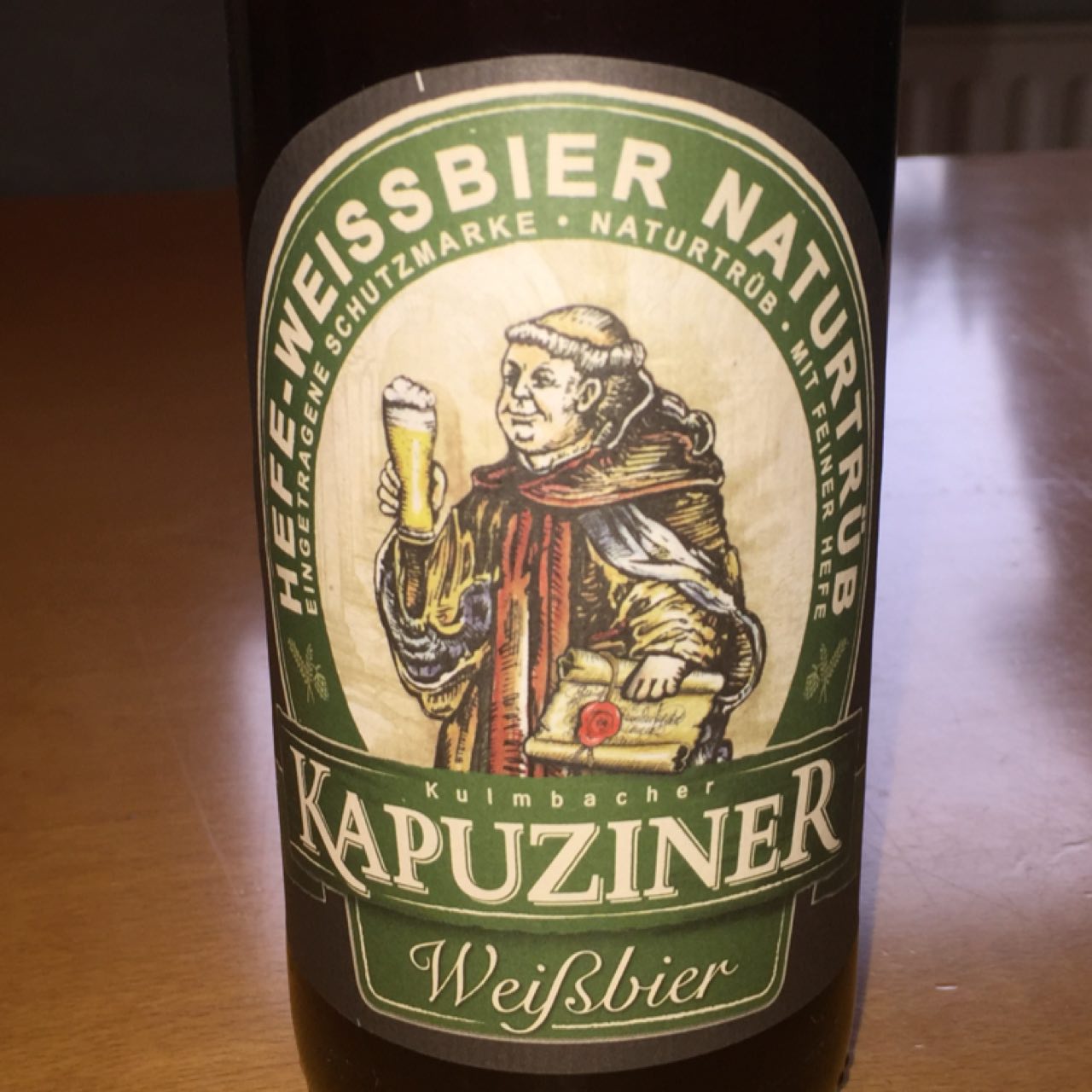 Kapuziner Garten Weissbier Naturtrüb, Germany