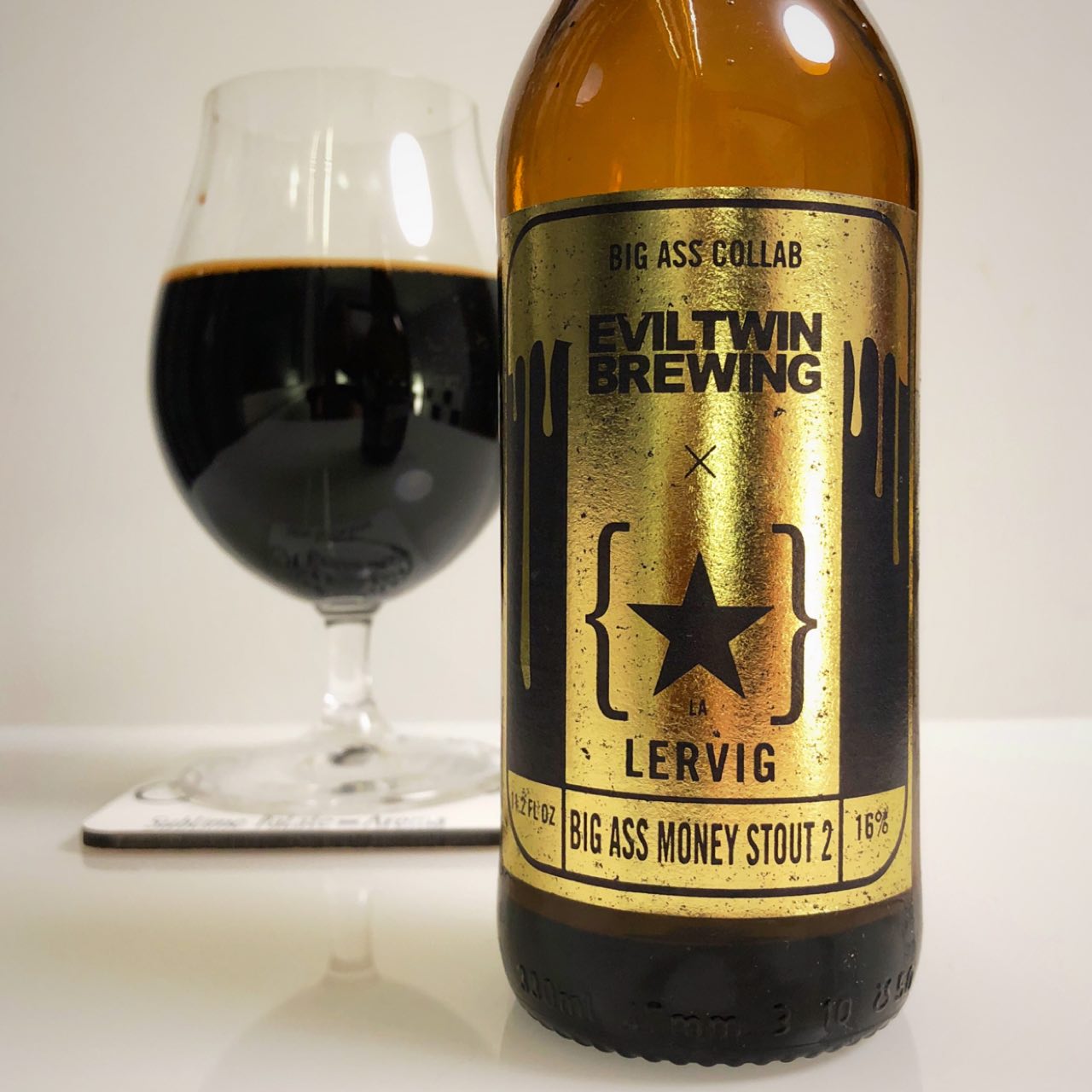 Big Ass Money Stout #2 (Akevitt Barrel-Aged), Norway