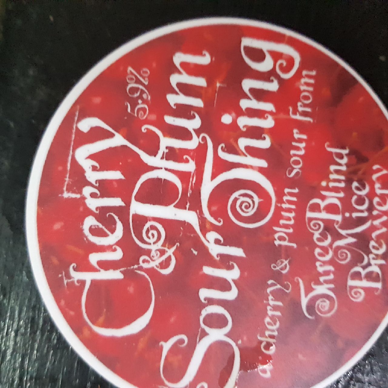Cherry & Plum Sour Thing, England