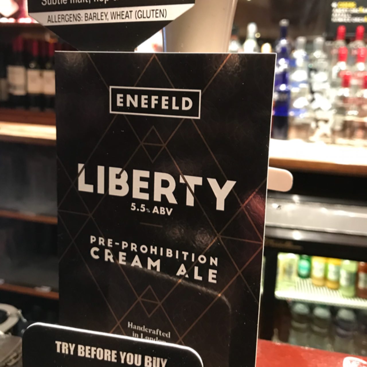 Liberty Pre-Prohibition Cream Ale, England