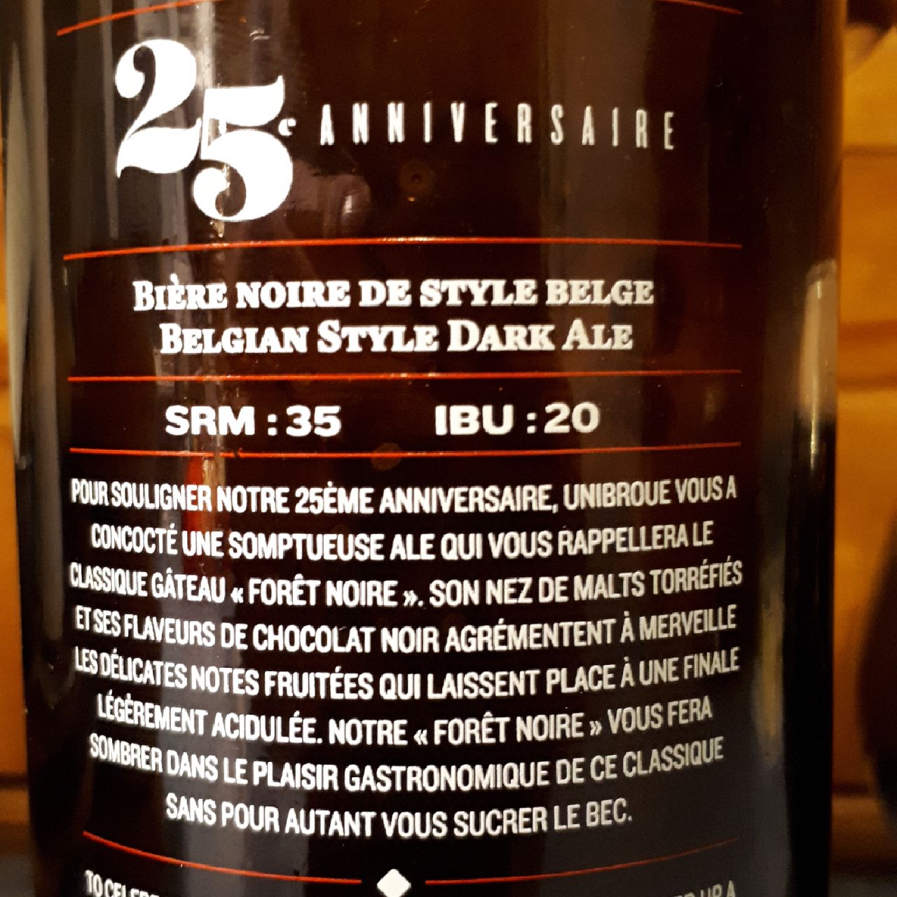 25e anniversaire, Canada