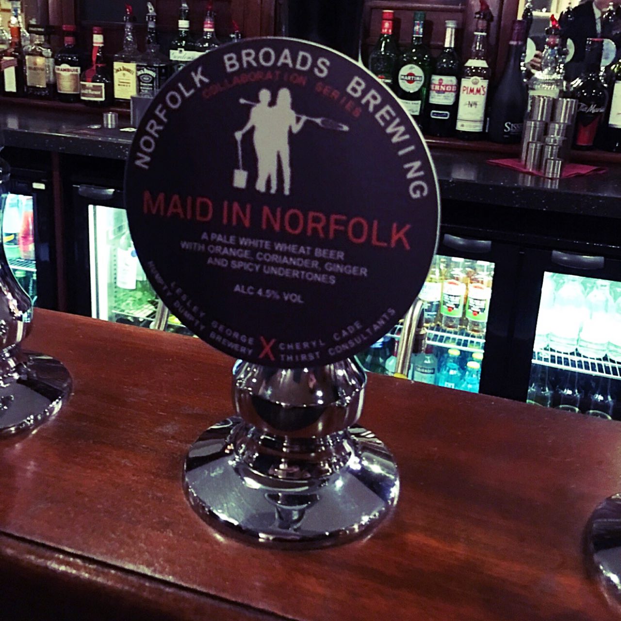 Maid in Norfolk, England